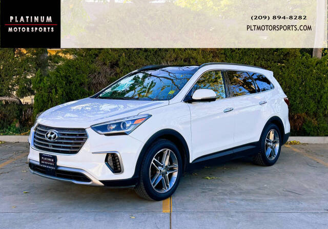 2018 Hyundai SANTA FE for sale at Platinum motorsports in Patterson, CA