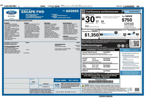 2020 Ford Escape SEL