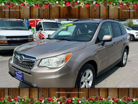 2014 Subaru Forester for sale at Bridge Road Auto in Salisbury MA