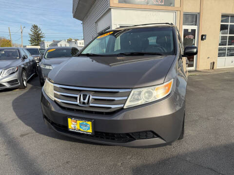 2011 Honda Odyssey for sale at ADAM AUTO AGENCY in Rensselaer NY