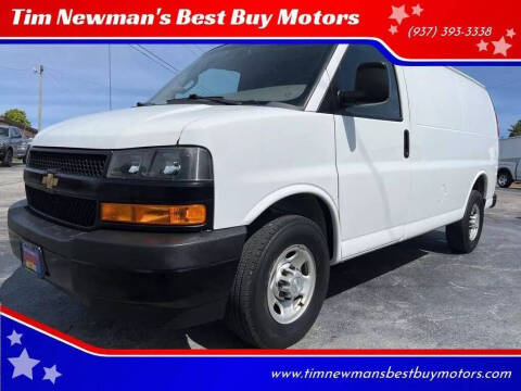 2019 Chevrolet Express for sale at Tim Newman's Best Buy Motors in Hillsboro OH