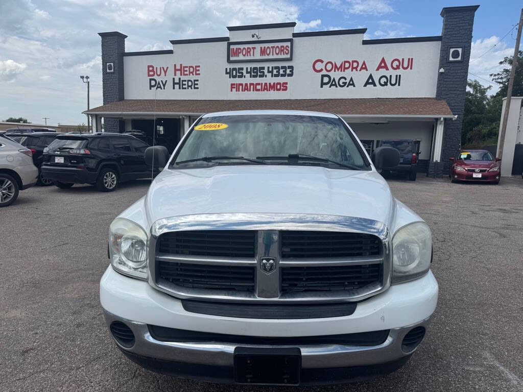 White 2008 Dodge Ram 1500 ST 1