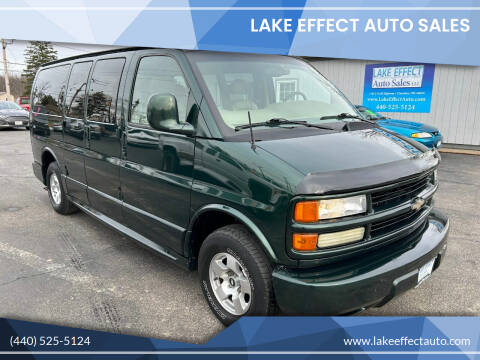 2001 Chevrolet Express for sale at Lake Effect Auto Sales in Chardon OH
