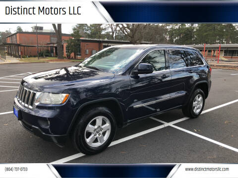 2013 Jeep Grand Cherokee for sale at Distinct Motors LLC in Mechanicsville VA