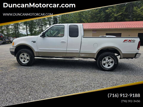 2002 Ford F-150 for sale at DuncanMotorcar.com in Buffalo NY
