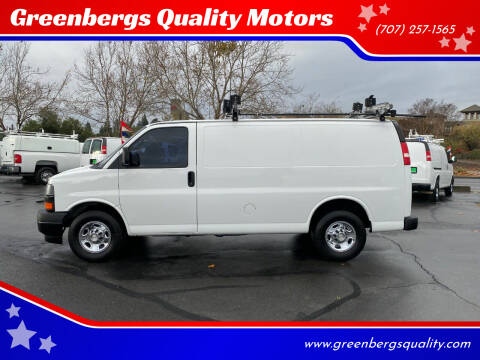 2018 Chevrolet Express for sale at Greenbergs Quality Motors in Napa CA