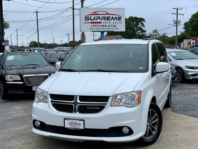 2017 Dodge Grand Caravan for sale at Supreme Auto Sales in Chesapeake VA