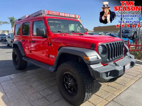 2020 Jeep Wrangler Unlimited for sale at CARCO OF POWAY in Poway CA