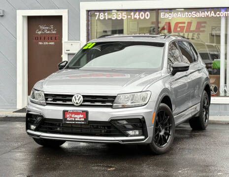 2021 Volkswagen Tiguan for sale at Eagle Auto Sale LLC in Holbrook MA