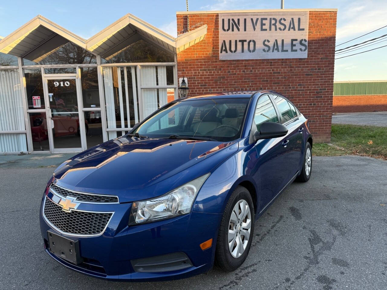 2012 Chevrolet Cruze for sale at Universal Auto Sales LLC in Burlington, NC