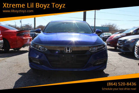 2018 Honda Accord for sale at Xtreme Lil Boyz Toyz in Greenville SC
