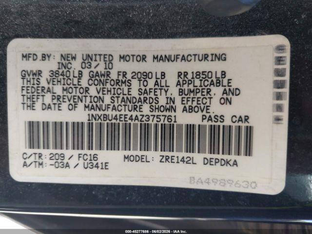 2010 Toyota Corolla