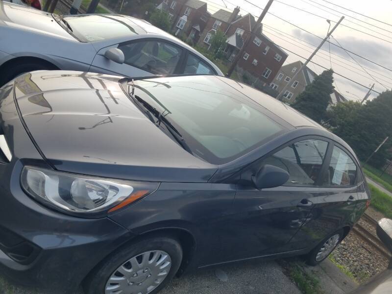 2012 Hyundai Accent for sale at Bottom Line Auto Exchange in Upper Darby PA