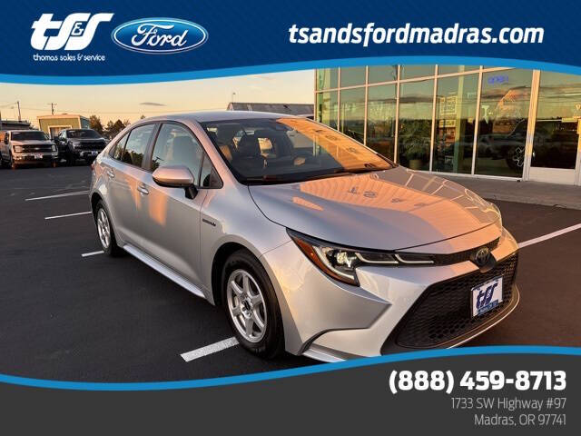 2020 Toyota Corolla Hybrid for sale at TS&S Ford in Madras OR