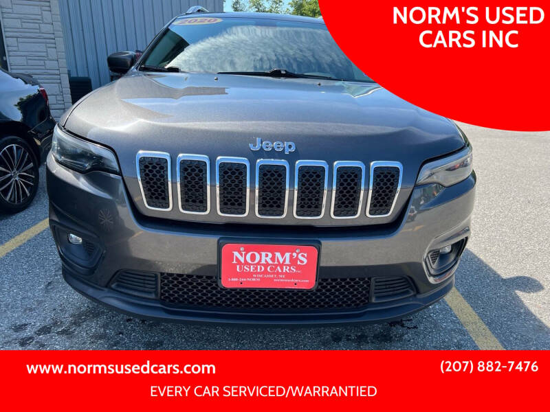 2020 Jeep Cherokee for sale at NORM'S USED CARS INC in Wiscasset ME