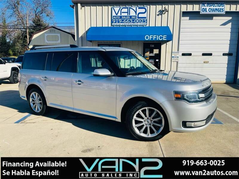 2016 Ford Flex for sale at Van 2 Auto Sales Inc in Siler City NC