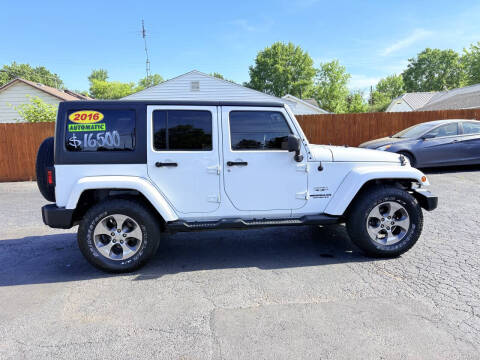 2016 Jeep Wrangler Unlimited Sahara