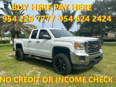 2015 GMC Sierra 2500HD for sale at Transcontinental Car USA Corp in Fort Lauderdale FL