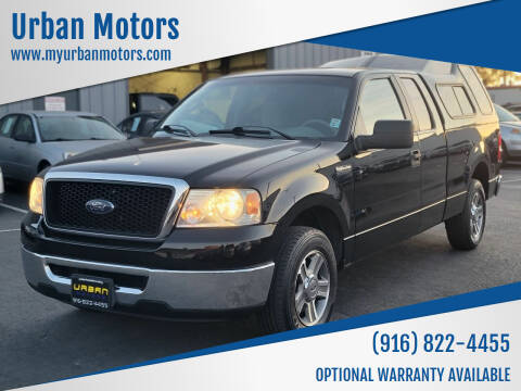 2007 Ford F-150 for sale at Urban Motors in Sacramento CA