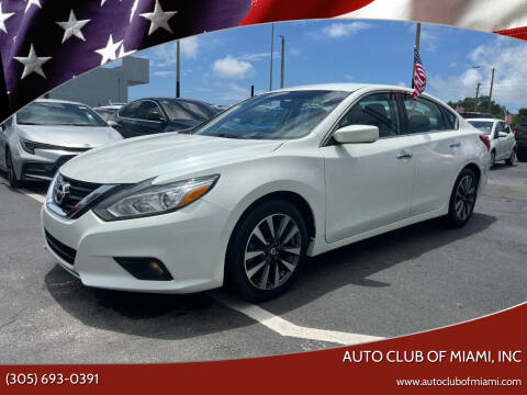 2017 Nissan Altima for sale at AUTO CLUB OF MIAMI, INC in Miami FL