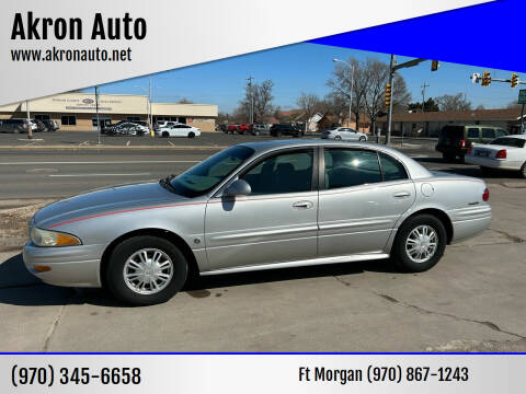 2002 Buick LeSabre for sale at Akron Auto - Fort Morgan in Fort Morgan CO