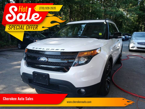 2013 Ford Explorer for sale at Cherokee Auto Sales in Acworth GA