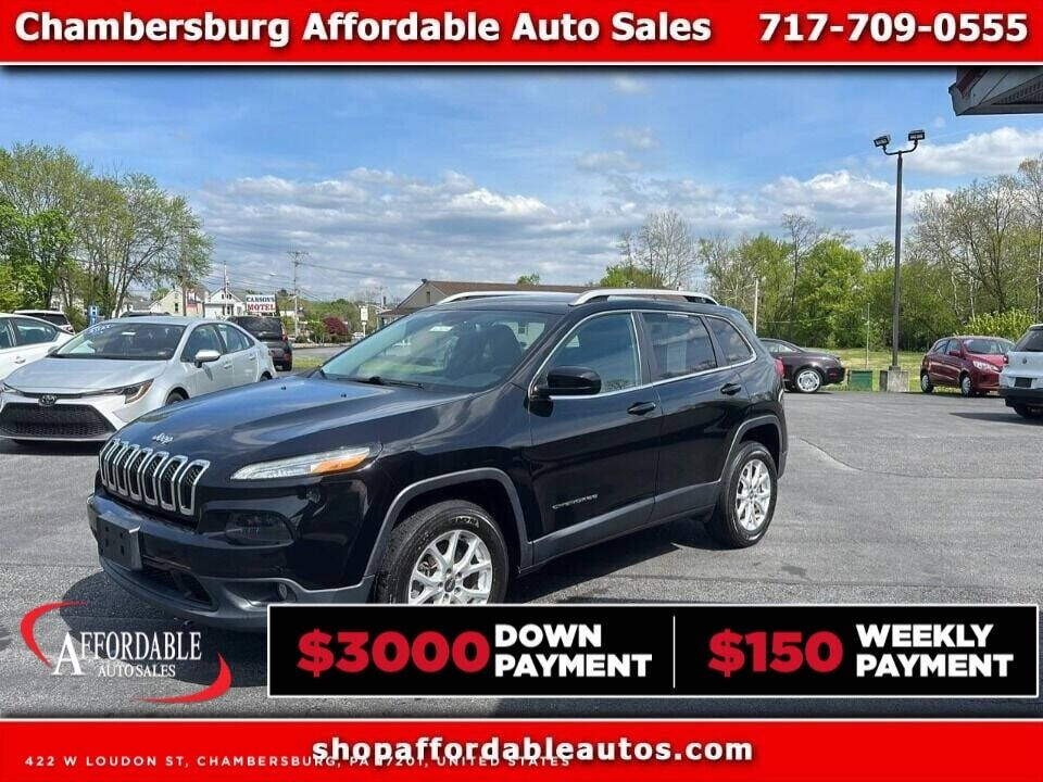 2017 Jeep Cherokee for sale at Chambersburg Affordable Auto in Chambersburg, PA