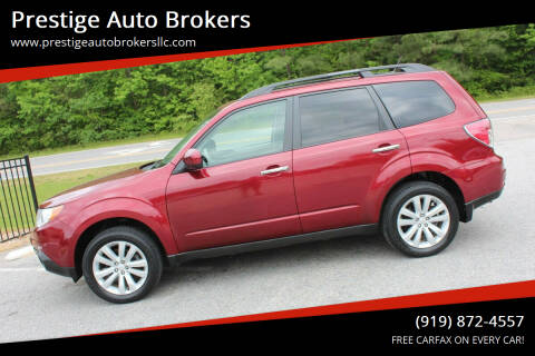 2011 Subaru Forester for sale at Prestige Auto Brokers in Raleigh NC