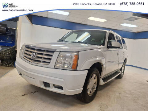 2002 Cadillac Escalade