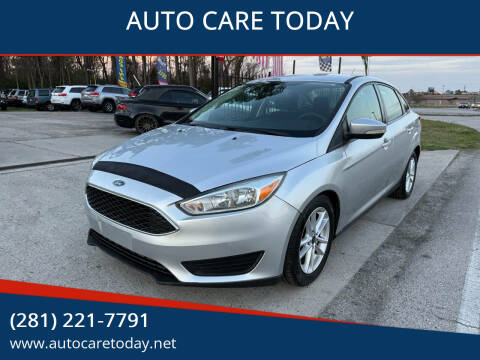 2017 Ford Focus for sale at AUTO CARE TODAY in Spring TX