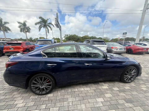 2023 Infiniti Q50 Red Sport 400