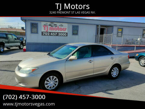 2004 Toyota Camry for sale at TJ Motors in Las Vegas NV