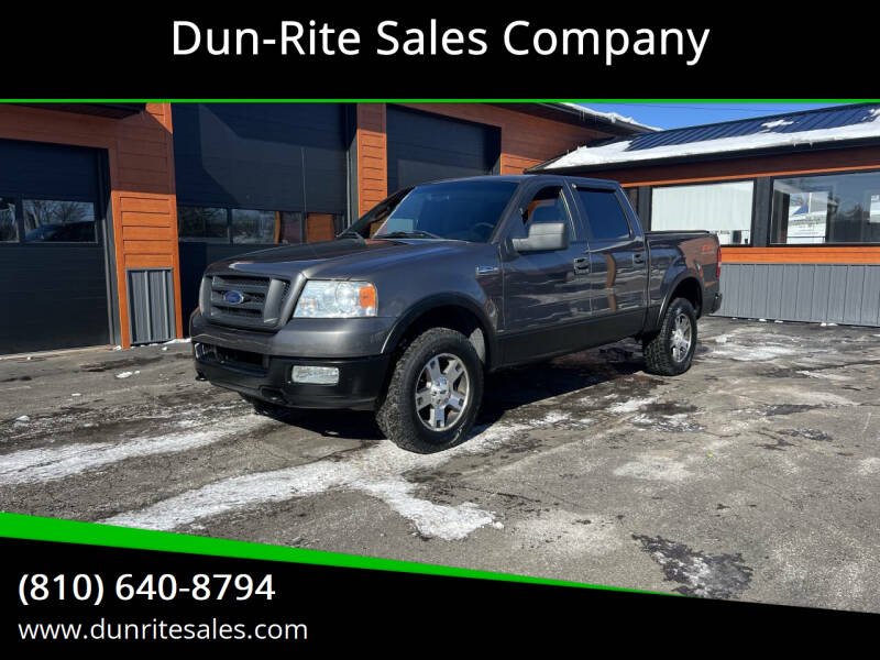 2005 Ford F-150 for sale at Dun-Rite Sales Company in Clio MI