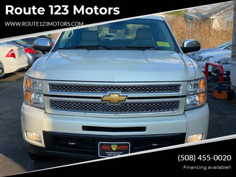 2013 Chevrolet Silverado 1500 for sale at Route 123 Motors in Norton MA