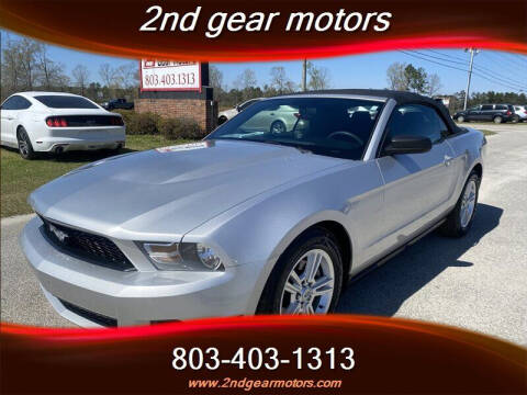 2012 Ford Mustang for sale at 2nd Gear Motors in Lugoff SC