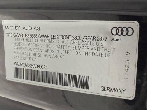 2019 Audi A6 quattro Prestige 55 TFSI