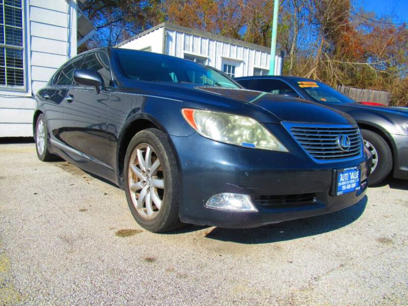 2007 Lexus LS 460 for sale at AUTO VALUE FINANCE INC in Houston TX