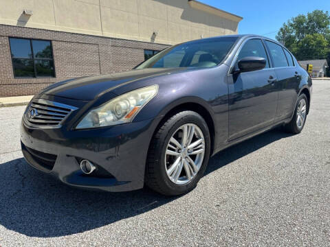 2011 Infiniti G25 Sedan for sale at Minnix Auto Sales LLC in Cuyahoga Falls OH