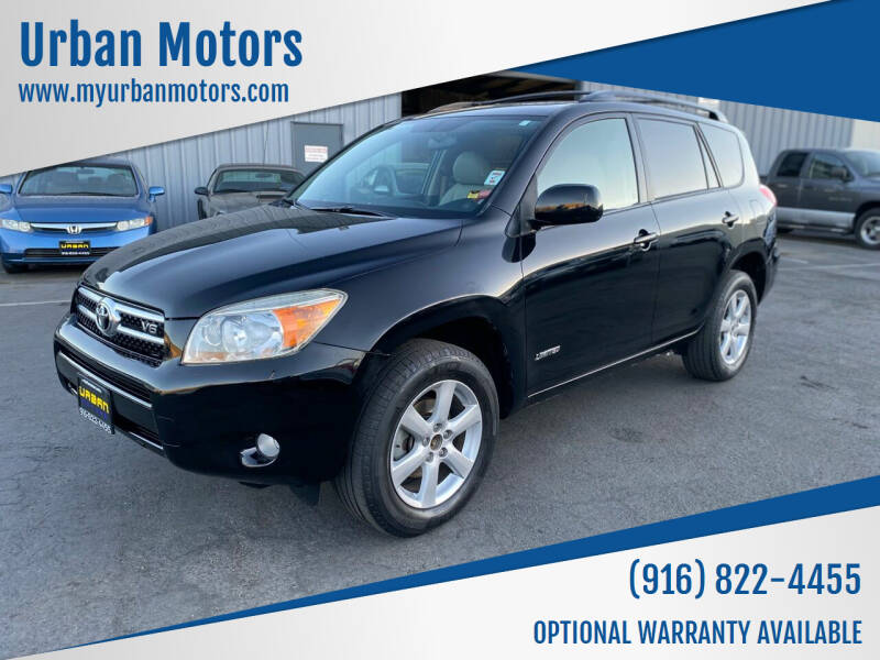 2008 Toyota RAV4 for sale at Urban Motors in Sacramento CA