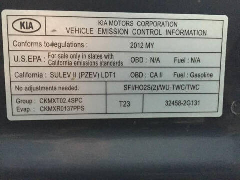 2012 Kia Sportage LX