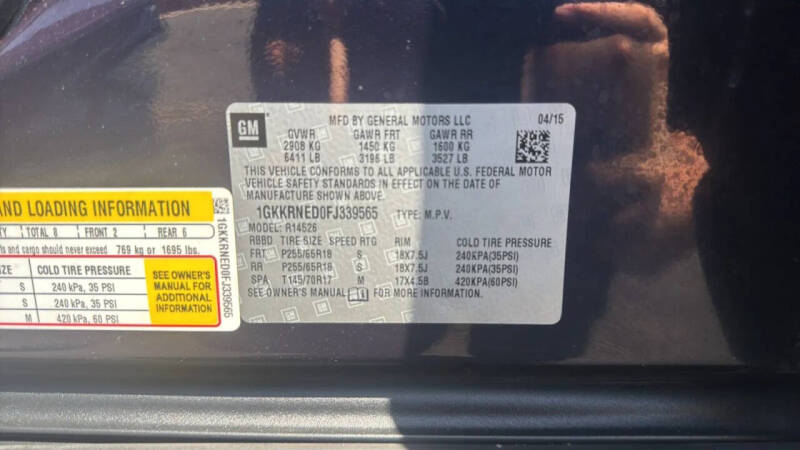 2015 GMC Acadia SLE-1