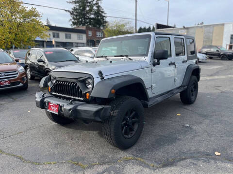 2010 Jeep Wrangler Unlimited for sale at Apex Motors Inc. in Tacoma WA