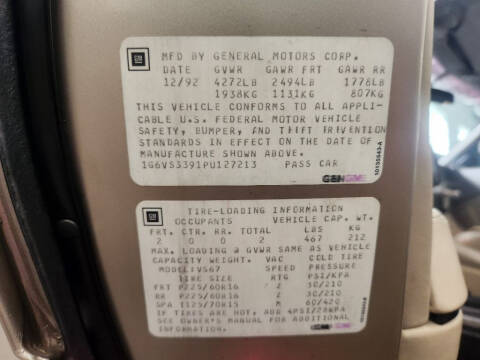 1993 Cadillac Allante