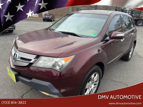 2007 Acura MDX for sale at dmv automotive in Falls Church VA
