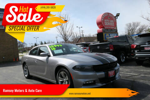 2016 Dodge Charger for sale at Ramsey Motors & Auto Care in Milwaukee WI