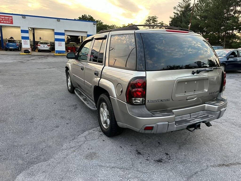 2003 Chevrolet TrailBlazer for sale at Sams Auto Repair & Sales LLC in Harrisburg, PA