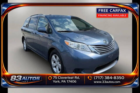 2015 Toyota Sienna LE 8-Passenger