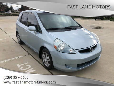 2007 Honda Fit for sale at Fast Lane Motors in Turlock CA