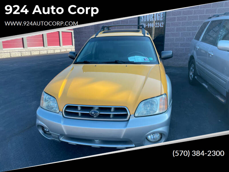 2004 Subaru Baja for sale at 924 Auto Corp in Sheppton PA