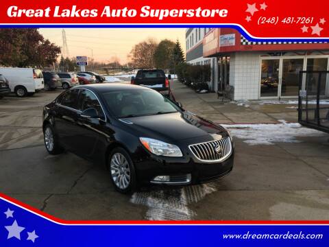 2012 Buick Regal for sale at Great Lakes Auto Superstore in Waterford Township MI